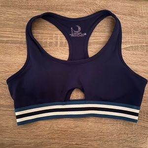Fabletics Navy Sports Bra